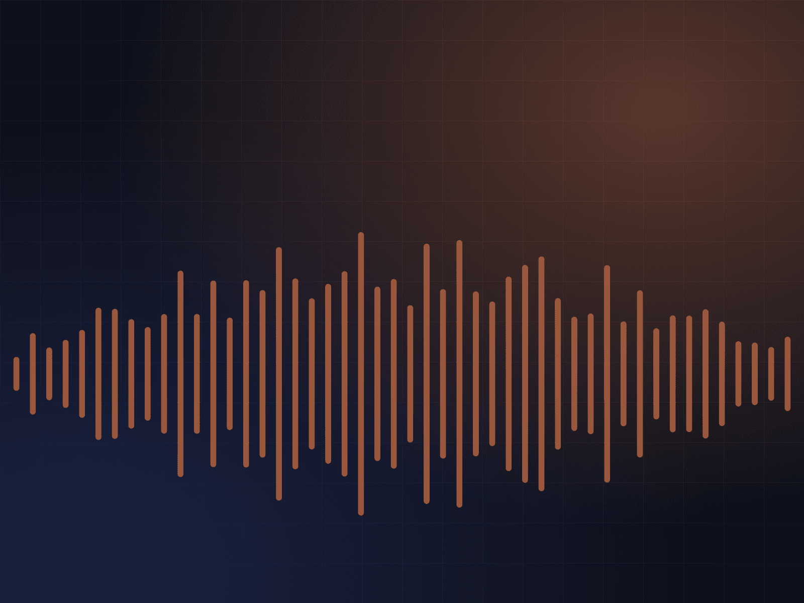 DialPress voice waveform on ink